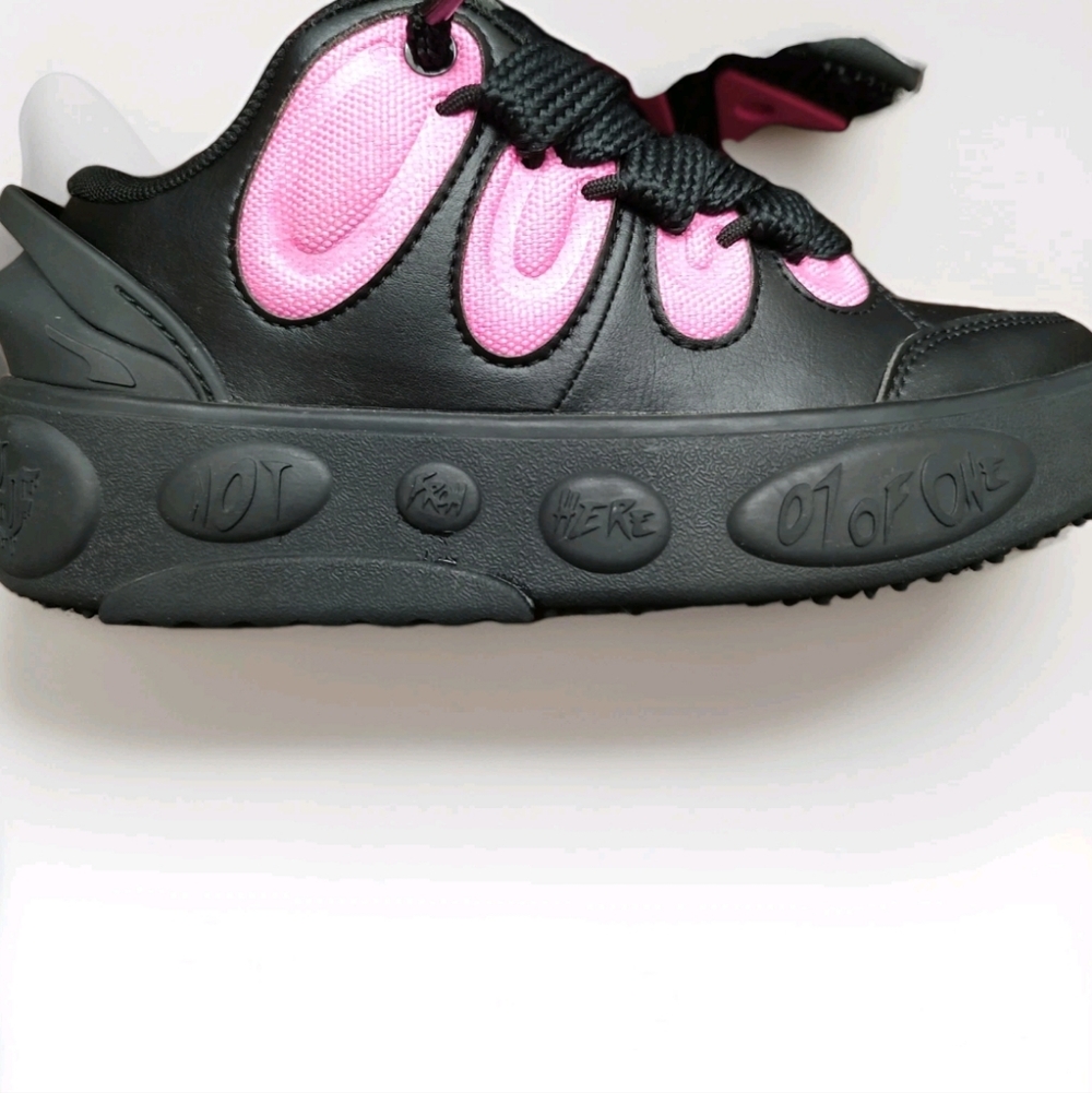PUMA La Francé Untouchable Lace Up  Youth Girls Black Sneakers Casual Shoes 3108 - Picture 6 of 12